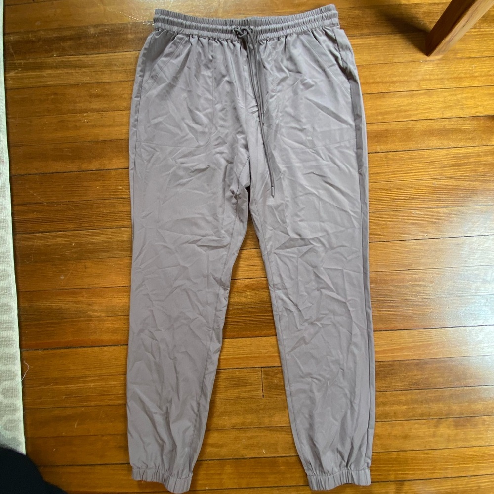 Aritzia speed pant / jogger in taupe